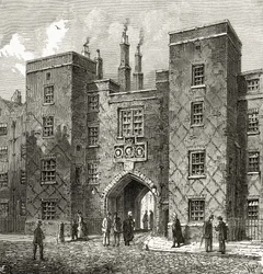 Das Chancery Lane Tor von Lincoln